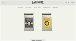 Desktop Screenshot of laschicasdelcafe.com
